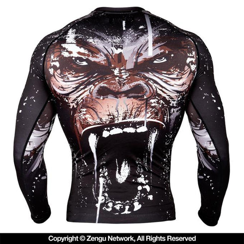Venum-Gorilla Long Sleeve Grappling Rashguard-6